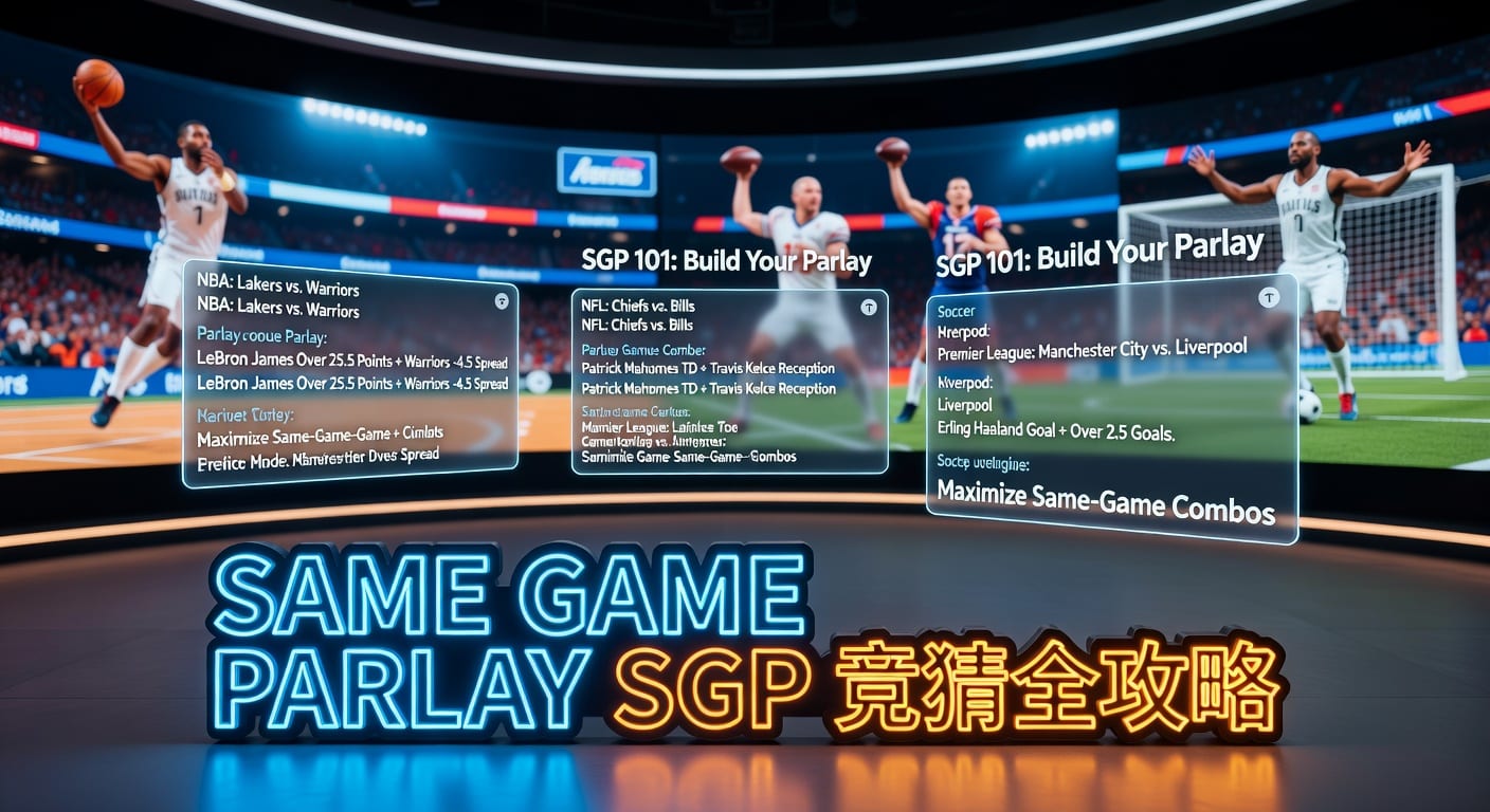Same Game Parlay (SGP)：混合过关组合深度解析与策略