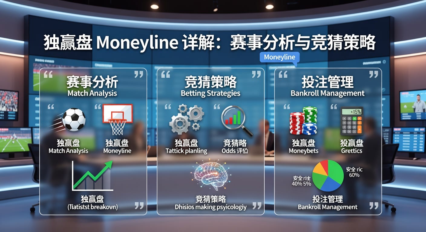 独赢盘 moneyline 实战读法与投注技巧