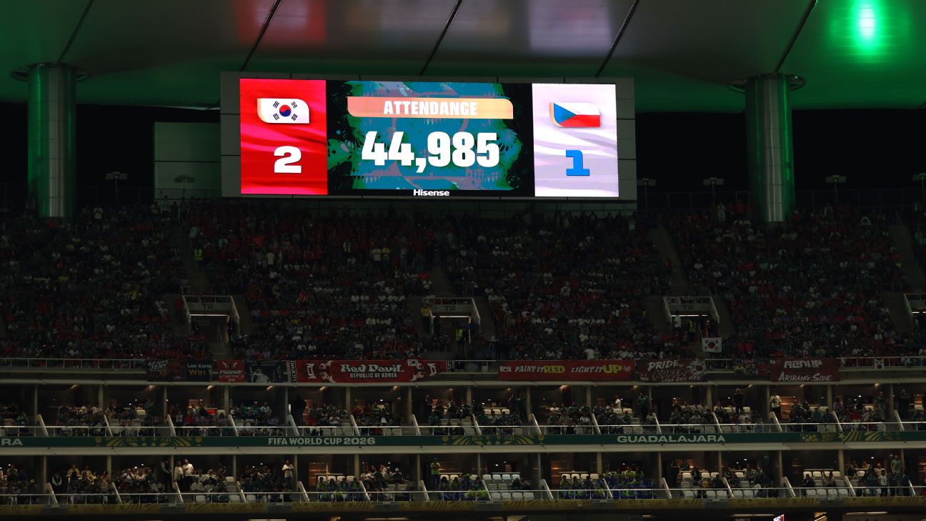FIFA为韩国捷克战上座数据辩护：四万余人数字背后的算法逻辑